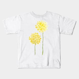 two abstract dandelions watercolor Kids T-Shirt